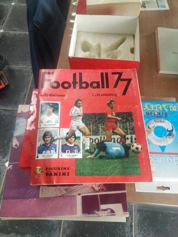 Panini Belgisch voetbal 1977 I en II divisie