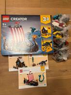 Lego creator vikingschip 31132, Kinderen en Baby's, Ophalen, Zo goed als nieuw, Lego