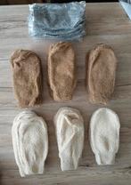 Des gants de bain exfoliants en fibres de jute naturelle, Enlèvement ou Envoi