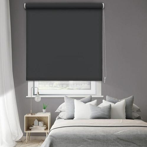 Verduisterend rolgordijn – Antraciet (120 x 190 cm), Huis en Inrichting, Stoffering | Gordijnen en Lamellen, Nieuw, 150 tot 200 cm
