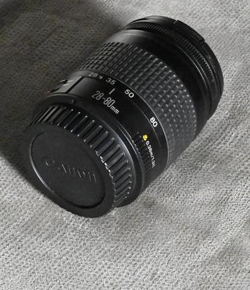 Objectif Canon 28-80 macro full frame, Enlèvement ou Envoi, Comme neuf, Objectif macro