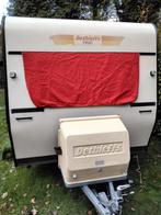 ZEER PRACHTIGE RETRO CARAVAN -750KG, Particulier, 500 - 750 kg, Kachel, Tot 4 meter