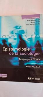 Épistémologie de la sociologie, Ophalen of Verzenden, Nieuw