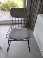 4x Zwarte eetkamerstoel HK Living, Ophalen, Zwart, Nieuw, Vier