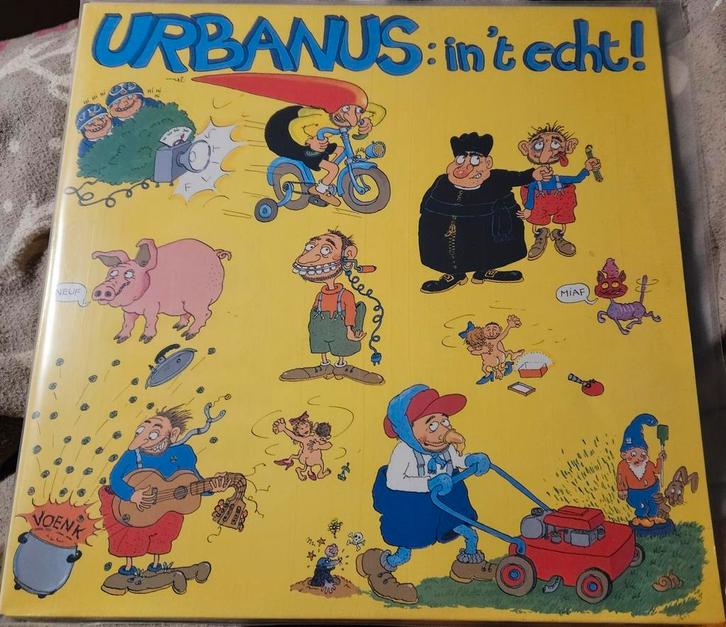Urbanus in 't echt!, Cd's en Dvd's, Vinyl | Nederlandstalig, Zo goed als nieuw, Ophalen of Verzenden