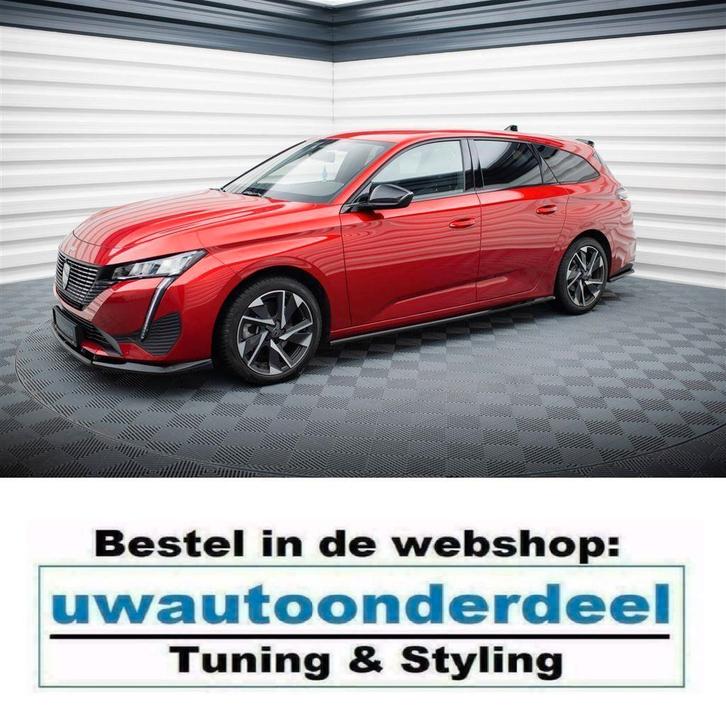 Maxton Design Spoiler Splitter Lip Peugeot 308 Mk3, Auto diversen, Tuning en Styling, Verzenden