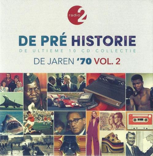 10CD-BOX * DE PRE HISTORIE - ULTIEME COLLECTIE - 70s -Vol. 2, Cd's en Dvd's, Cd's | Pop, Nieuw in verpakking, Ophalen of Verzenden