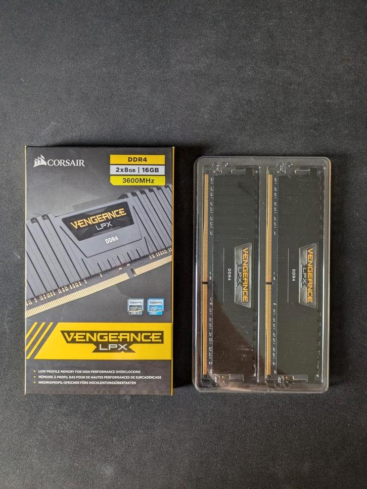 Corsair Vengeance LPX 2x8 GB 3600MHz, Computers en Software, RAM geheugen, Zo goed als nieuw, Desktop, 16 GB, DDR4, Ophalen of Verzenden