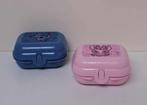 Tupperware Duo « Snackbox - Disney - Stitch » Roze & Blauw, Ophalen of Verzenden, Nieuw, Paars, Bus of Trommel