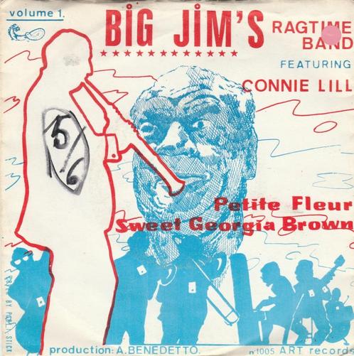 45T: Big Jim's Ragtime Band: Petite fleur   Jazz, CD & DVD, Vinyles Singles, Utilisé, Single, Jazz et Blues, 7 pouces, Enlèvement ou Envoi