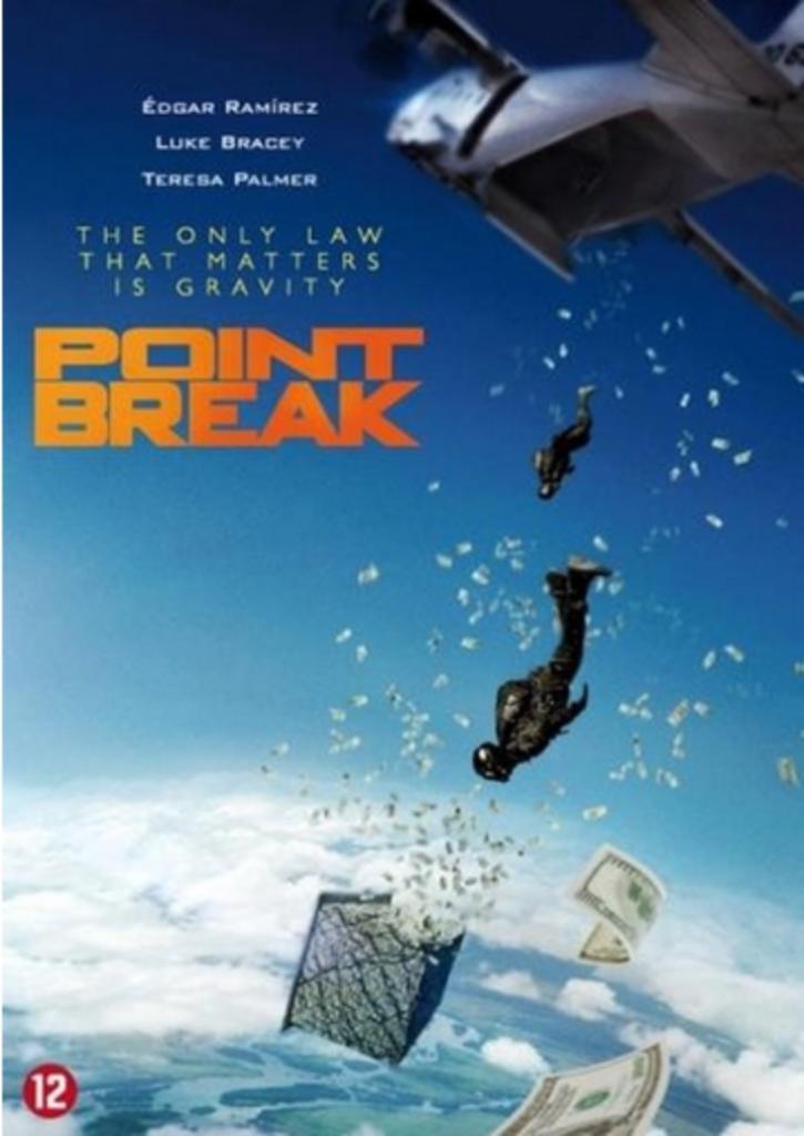 Point Break (2015) Dvd, Cd's en Dvd's, Dvd's | Actie, Gebruikt, Actie, Vanaf 12 jaar, Ophalen of Verzenden