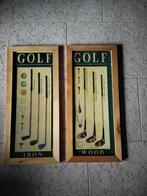 Duo kader met golf iron en golf wood, Ophalen, Overige typen, Overige merken