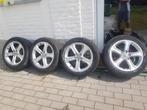 Audi velgen met banden 225/50/17, Auto-onderdelen, Banden en Velgen, Gebruikt, Banden en Velgen, 17 inch, Ophalen of Verzenden