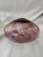 Paarse stolp vaas, Huis en Inrichting, Woonaccessoires | Vazen, Ophalen, Overige kleuren, Minder dan 50 cm, Glas