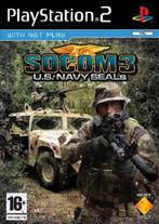 Socom 3 U.S. Navy Seals, Consoles de jeu & Jeux vidéo, Jeux | Sony PlayStation 2, Shooter, Utilisé, Enlèvement ou Envoi, À partir de 16 ans