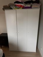 Witte kleding kast, Huis en Inrichting, Ophalen, Gebruikt
