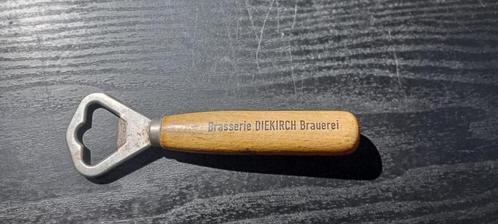 Brouwerij bier antieke flesopener Diekirch, Verzamelen, Biermerken, Gebruikt, Flesopener, Overige merken, Ophalen of Verzenden