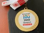 100 jaar Antwerpen Olympische Spelen Medaille 🥇, Postzegels en Munten, Ophalen of Verzenden, Overige materialen