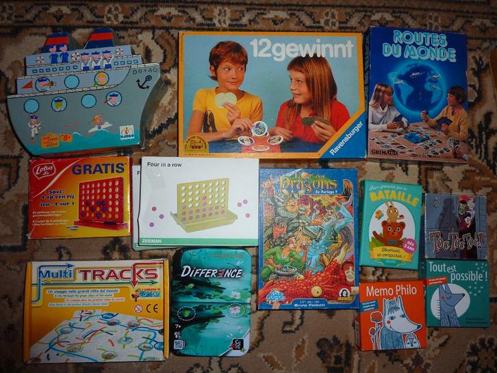 lot jeux de société, Hobby & Loisirs créatifs, Jeux de société | Jeux de plateau, Utilisé, Enlèvement ou Envoi
