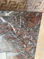 Schouwmantel in marmer, Huis en Inrichting, Haarden, Ophalen, Gebruikt