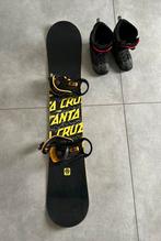 SANTA CRUZ 157 snowboard + RIDE 43.5 laarzen, Sport en Fitness, Snowboarden, Gebruikt, Board