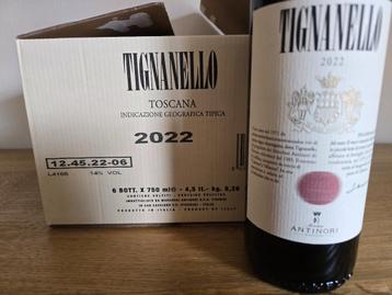 Tignanello 2022 doos 6 flessen, Enlèvement