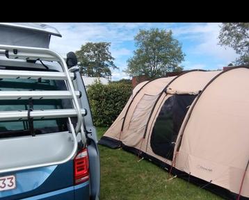 Zeer kwalitatieve Bardani tent, Caravans en Kamperen, Tenten, Ophalen, Zo goed als nieuw, Tot en met 5