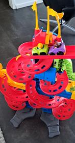 Fisher price om-de-beurt racebaan model FXK63, Kinderen en Baby's, Ophalen, Zo goed als nieuw, Racebaan