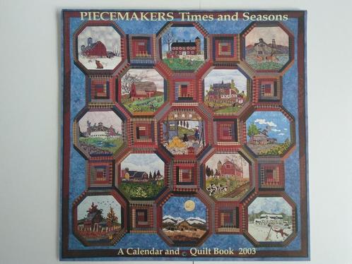 2003 Piecemakers calendar + patronen, Hobby en Vrije tijd, Borduren en Borduurmachines, Nieuw, Overige typen, Ophalen of Verzenden