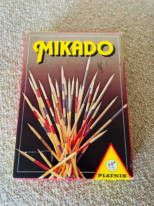 🌟 Mikado-bordspel — Piatnik 🌟, Hobby en Vrije tijd, Gezelschapsspellen | Overige, Gebruikt, Drie of vier spelers, Ophalen of Verzenden