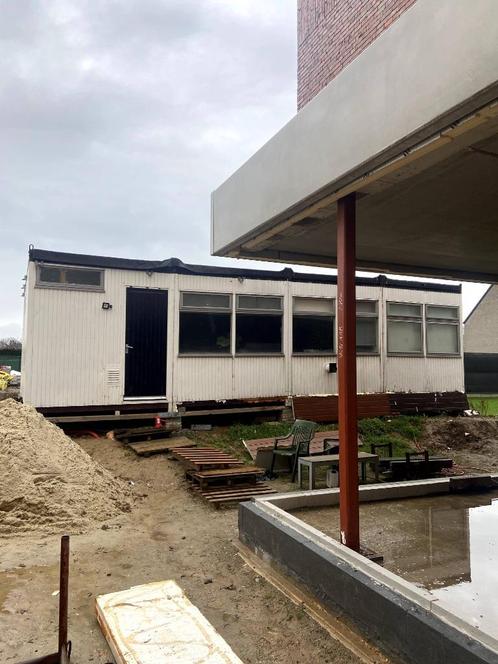 Welfsels wooncontainer, Doe-het-zelf en Bouw, Vloerdelen en Plavuizen, Gebruikt, Overige typen, Overige materialen, 50 tot 150 cm