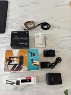 Canon G7x mark ii met accesoires, Audio, Tv en Foto, Fotocamera's Digitaal, 20 Megapixel, Canon, Ophalen of Verzenden, Zo goed als nieuw