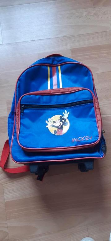 Kinderboekentas trolley Mickey Mouse - nooit gebruikt beschikbaar voor biedingen