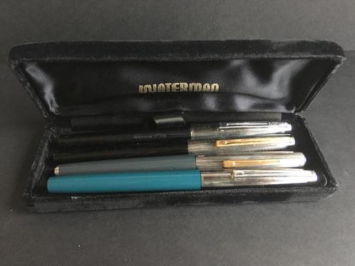 4 Waterman "Flash", France, années 1960, Verzamelen, Pennenverzamelingen, Gebruikt, Waterman, Ophalen
