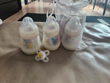 Nieuw! Mam anti colic flessen + speen  beschikbaar voor biedingen