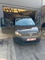 VW Caddy 1.6 Tdi 2015, Auto's, Volkswagen, Euro 5, Zwart, Caddy Combi, Zwart