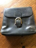 Authentieke Delvaux handtas vintage, Ophalen of Verzenden, Gebruikt, Zwart, Handtas