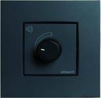 inbouw volume schakelaar ARTSOUND / NIKO zwart, Ophalen of Verzenden, Nieuw, Schakelaar