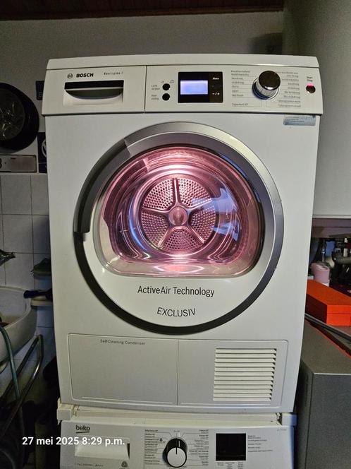 Bosch Ecologixx 7 Warmtepompdroger, Elektronische apparatuur, Droogkasten, Zo goed als nieuw, 6 tot 8 kg, Energieklasse A of zuiniger