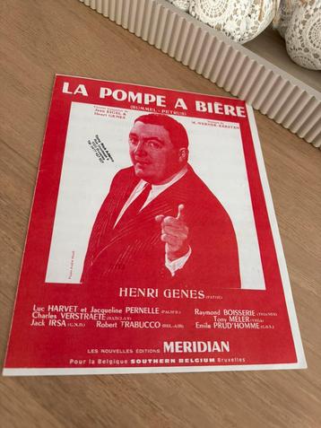 Partituur van de titel „The Beer Pump” van Henri Genes beschikbaar voor biedingen