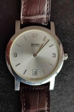 Montre Hugo Boss water résistant, Bijoux, Sacs & Beauté, Comme neuf, Cuir, Enlèvement ou Envoi