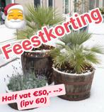 Eiken kuipen met feestelijke korting, Tuin en Terras, Ophalen, Zo goed als nieuw