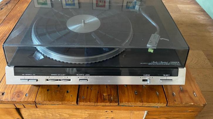 Fisher MT-6350 vintage draaitafel wordt gerestaureerd, Audio, Tv en Foto, Platenspelers, Gebruikt, Platenspeler, Overige merken