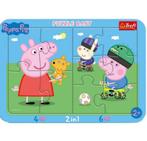 Peppa Pig Raampuzzel - 10 Stukjes - Legpuzzel / Puzzel, Enlèvement ou Envoi, 10 à 50 pièces, Neuf, 2 à 4 ans