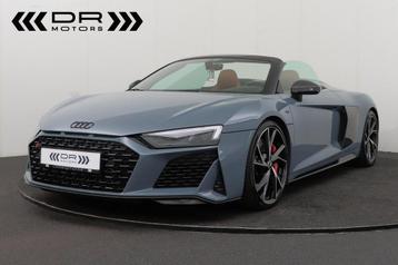 Audi R8 V10 SPYDER PERFORMANCE QUATTRO - B&O - SPORTUITLAAT, Autos, 0 kg, Argent ou Gris, Achat, Euro 6