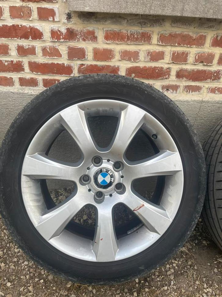 BMW style 330 velgen 18inch 245/45/18 100y, Auto-onderdelen, Banden en Velgen, Velg(en), Ophalen