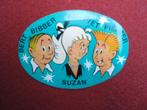 Sticker strip Suzan Bert & Piet Pienter Pom tekenaar, Envoi, Comme neuf, Bande dessinée ou Dessin animé