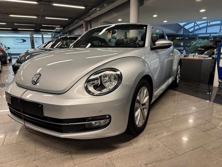 Volkswagen New Beetle zilverkleurig metalen cabine 1.2 TSI, Auto's, Volkswagen, Bedrijf, Te koop, Beetle (Kever), ABS, Adaptieve lichten