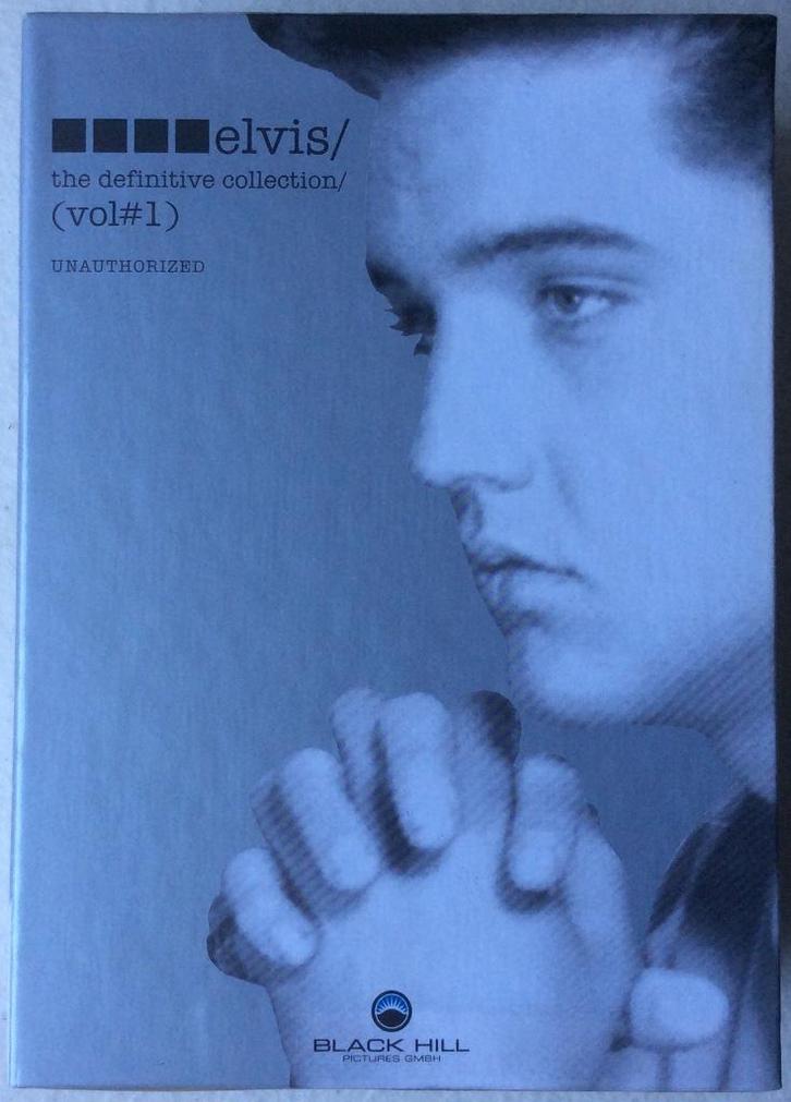 Elvispresleytheek 4 dvd BOX Elvis the definitive collection, Cd's en Dvd's, Cd's | Pop, Zo goed als nieuw, 2000 tot heden, Boxset
