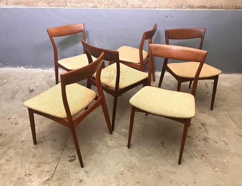 Sale Deens Design stoelen 6 Viborg Stolefabrik R. Borregaard, Huis en Inrichting, Stoelen, Gebruikt, Vijf, Zes of meer stoelen